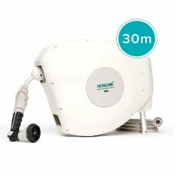 Hoses & Sprinklers Hoselink 30m Retractable Hose Reel
