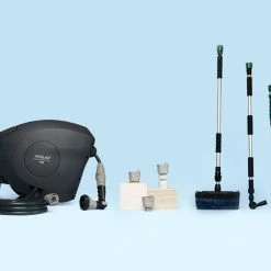 Hoselink Hoses & Sprinklers The Handiest Cleaning + Hose Reel Pack - Charcoal Or Beige