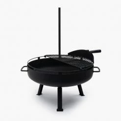 Outdoor Accessories Barebones Cowboy Fire Pit Grill 23