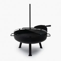 Outdoor Accessories Barebones Cowboy Fire Pit Grill 23