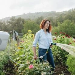 Hoselink Hoses & Sprinklers The Home Gardener Pack With Hose Reel - Charcoal And Beige