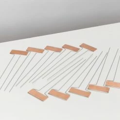 Ryset Copper Standing Plant Label