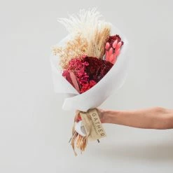 Gather Australia Housewarming Ruby Sherbert Posy In A Box 🌸