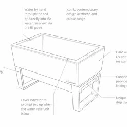 GLOWPEAR PTY LTD Mini Bench Outdoor Accessories