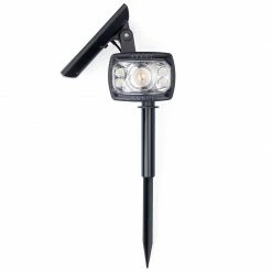 Hoselink Adjustable Solar Garden Spotlight - Ground Spike LED Outdoor Living