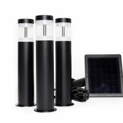 Hoselink Solar Garden Path Lights - Cool White (3 Pack)