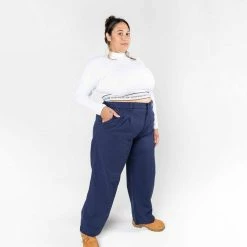 SUK Workwear Long Sleeve Crop Top