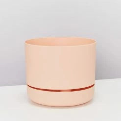 Mr Kitly Pale Apricot Selfwatering Pots 170mm Outdoor Accessories