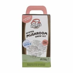 Little Acre Gourmet Mushrooms Pink Oyster Mushroom Grow Kit Gift Kits