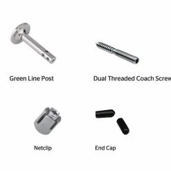 Pro Rig Outdoor Living Stainless Steel Trellis Kit For Climbing Plants