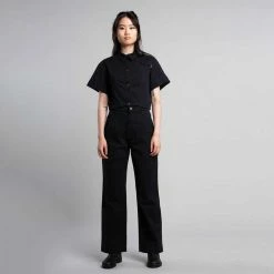 Suk Workwear Cropped Utility Shirt