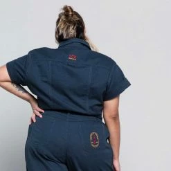 Suk Workwear Cropped Utility Shirt