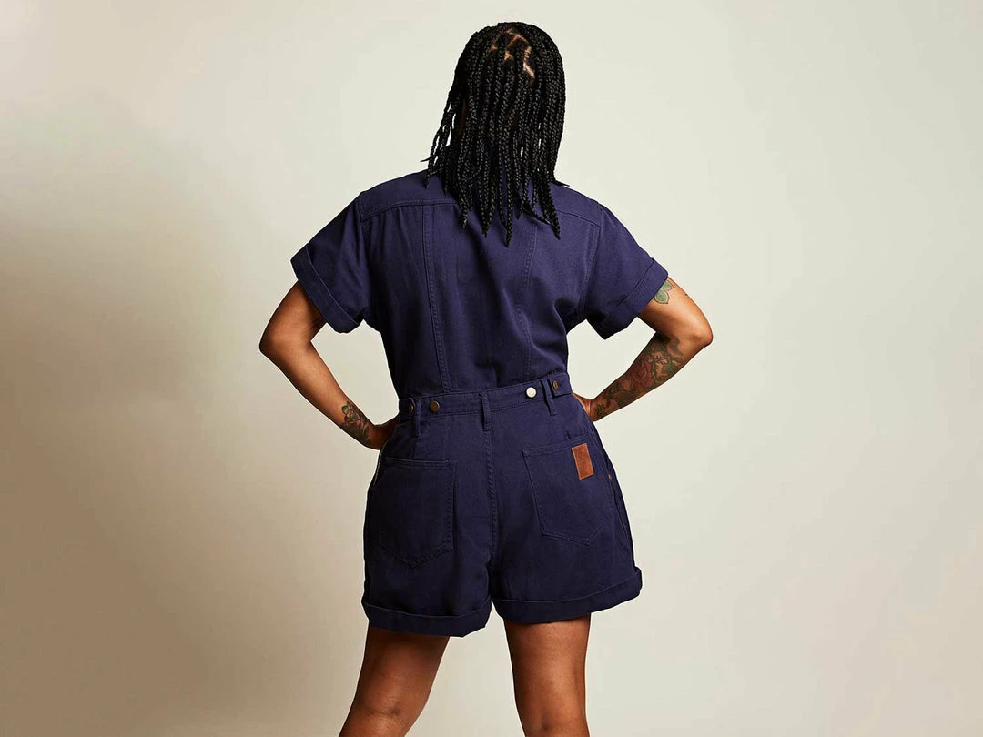 Suk Workwear Cropped Boiler Suit 5 Suk Workwear Cropped Boiler Suit