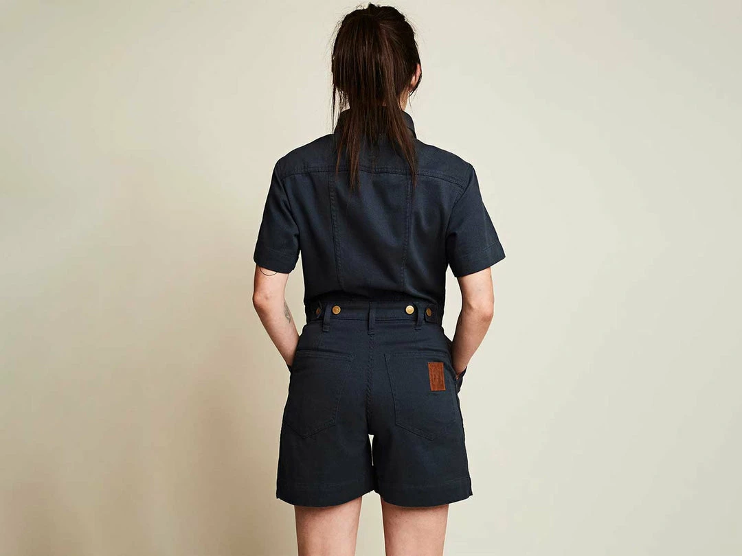 Suk Workwear Cropped Boiler Suit 8 Suk Workwear Cropped Boiler Suit