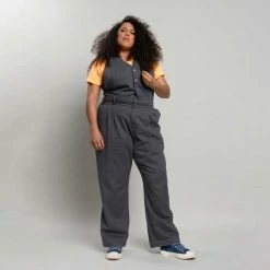 Suk Workwear Open Front Overalls - Full Length