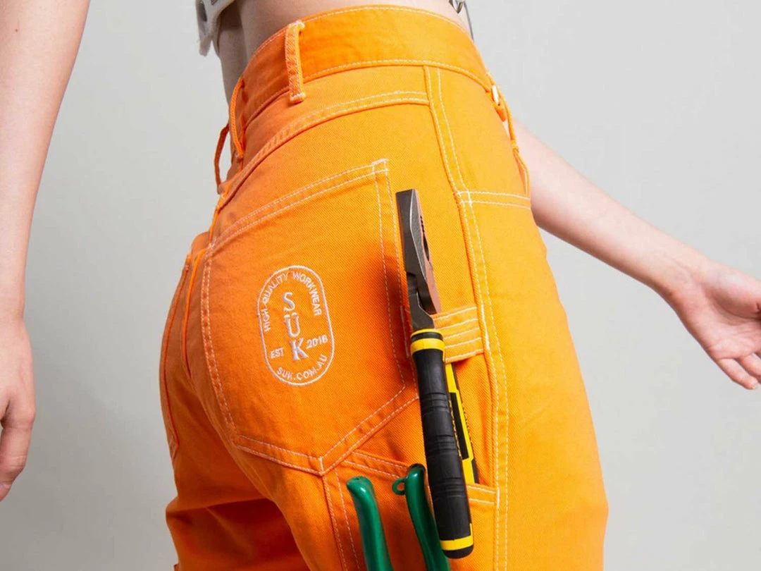 Suk Workwear Slim Pants Reflective 4 Suk Workwear Slim Pants Reflective