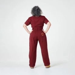SUK Workwear Relaxed Work Pants (Oxblood)