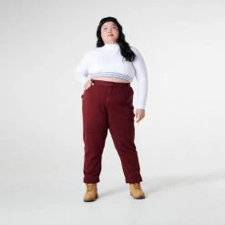 SUK Workwear Slim Pants (Oxblood)