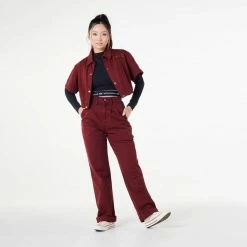 SUK Workwear Slim Pants (Oxblood)