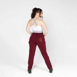 SUK Workwear Slim Pants (Oxblood)