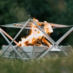 Outdoor Living Barebones Wolf And Grizzly Campfire Trio