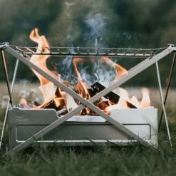 Outdoor Living Barebones Wolf And Grizzly Campfire Trio