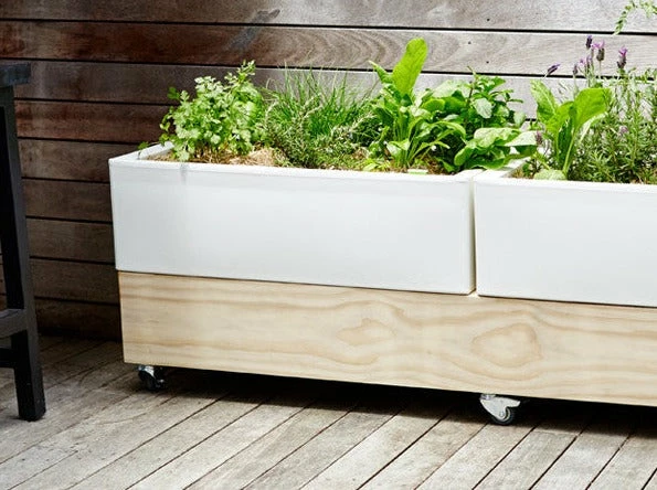 GLOWPEAR PTY LTD Outdoor Living Cafe Planter 5 GLOWPEAR PTY LTD Outdoor Living Cafe Planter