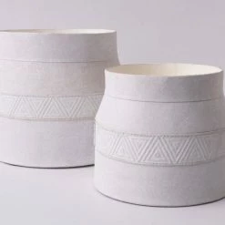 Tree Stripes Pty Ltd Matki Pot Kilima - Chalk