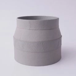 Tree Stripes Pty Ltd Matki Pot Kilima - Light Grey