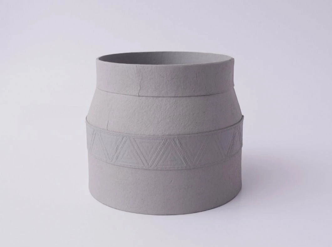 Tree Stripes Pty Ltd Matki Pot Kilima - Light Grey 4 Tree Stripes Pty Ltd Matki Pot Kilima - Light Grey