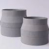 Tree Stripes Pty Ltd Matki Pot Kilima - Light Grey