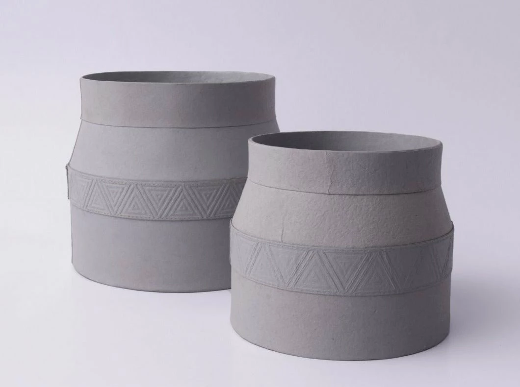 Tree Stripes Pty Ltd Matki Pot Kilima - Light Grey 3 Tree Stripes Pty Ltd Matki Pot Kilima - Light Grey