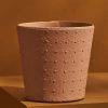 Tree Stripes Pty Ltd Conical Pot Dotty - Pale Blush Pots & Hanging Baskets