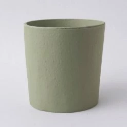 Tree Stripes Pty Ltd Pots & Hanging Baskets Conical Pot Dotty - Sage Green