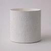 Tree Stripes Pty Ltd Pots & Hanging Baskets Cylinder Pot Diwali - White
